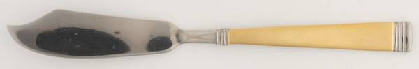 Napoli Gold (Stainless) Flat Handle Master Butter Knife