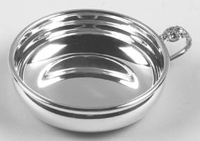 Grande Baroque (Sterling, Hollowware, 1 Hallmark) Individual Wine Tasting/Tastevin