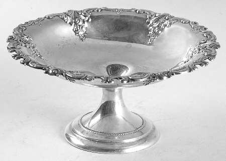 Grande Baroque (Sterling, Hollowware, 1 Hallmark) Short Sterling Compote