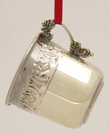Grande Baroque (Sterling, Hollowware, 1 Hallmark) Baby Cup Ornament