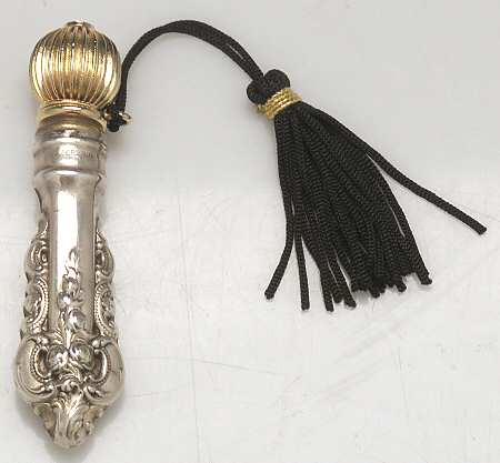 Grande Baroque (Sterling, Hollowware, 1 Hallmark) 3" Perfume Vial