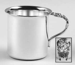 Grande Baroque (Sterling, Hollowware, 1 Hallmark) Large Baby Cup