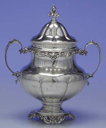 Grande Baroque (Sterling, Hollowware, 1 Hallmark) Sugar Bowl & Lid