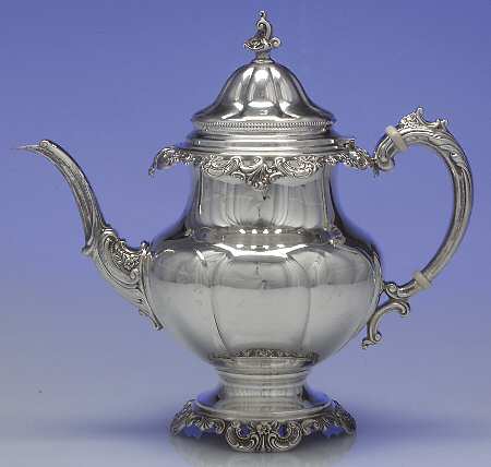 Grande Baroque (Sterling, Hollowware, 1 Hallmark) Teapot