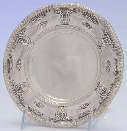 Rose Point (Sterling, Hollowware) Bread Plate