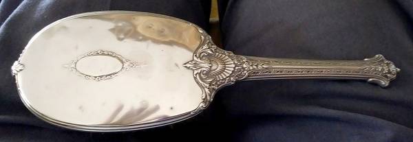 Sir Christopher (Strl, Hlwr, 4800-1, Hand Chased) Hair Brush