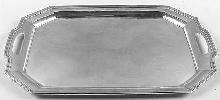 Somerset-Plain (Sterling, Hollowware) Large Waiter Tray