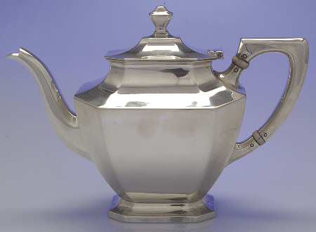 Somerset-Plain (Sterling, Hollowware) Teapot