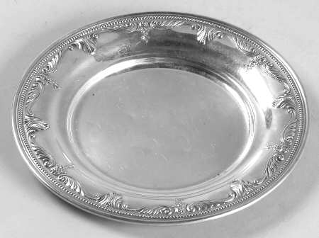 Stradivari (Sterling, Hollowware, Design on Top) Bread Plate
