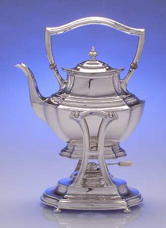 Washington (Sterling, Hollowware) Kettle, Stand & Burner