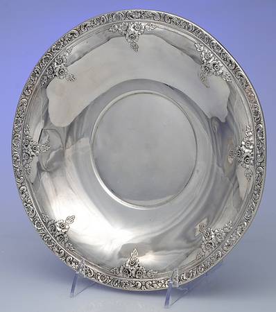 Meadow Rose (Sterling, Hollowware Only) Sterling Centerpiece Bowl