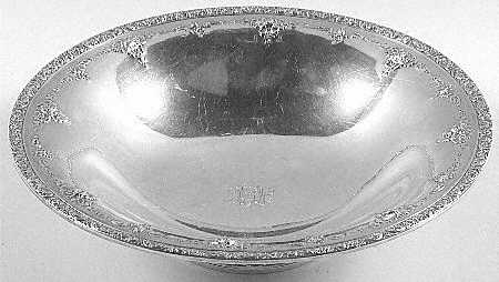 Meadow Rose (Sterling, Hollowware Only) Sterling Centerpiece Bowl