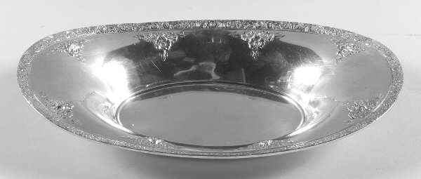 Meadow Rose (Sterling, Hollowware Only) 11" Bread Tray
