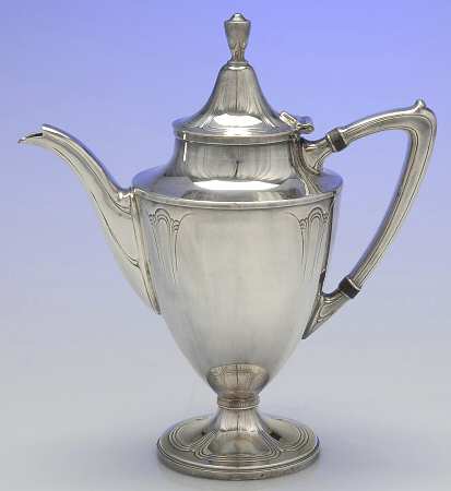 Iris (Silverplate, Hollowware) Teapot