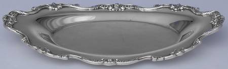 Royal Rose (Silverplate, Hollowware) Plated Gravy Underplate