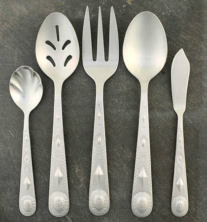 Taos (Stainless) 5 Piece Hostess Set