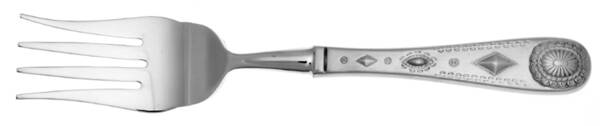Taos (Stainless) Cold Meat Fork Large, Stainless Tines HC