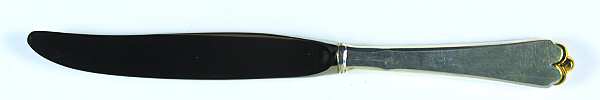 Golden Lotus (Sterling) Hollow Modern Knife