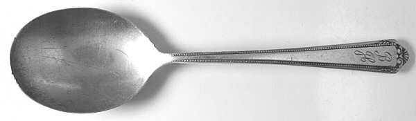 WSC20 (Sterling) Straight Handle Baby Spoon