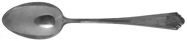 John Alden (Sterling, 1911, Monograms) Tablespoon (Serving Spoon)