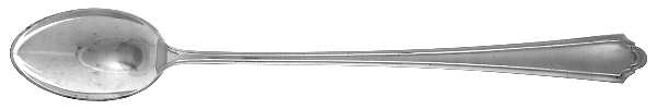 John Alden (Sterling, 1911, Monograms) Iced Tea Spoon