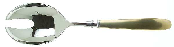 Montana Gold (Gold Frosted Handle) Solid Serving Fork