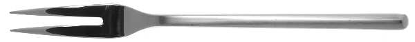 Sunrise (Stainless) Small Solid Cold Meat Serving Fork
