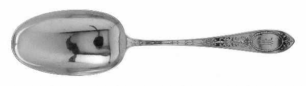 Adam (Sterling, 1907) Solid Salad Serving Spoon