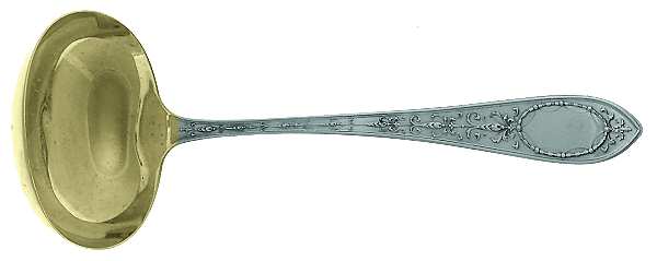 Adam (Sterling, 1907) Solid Gravy Ladle