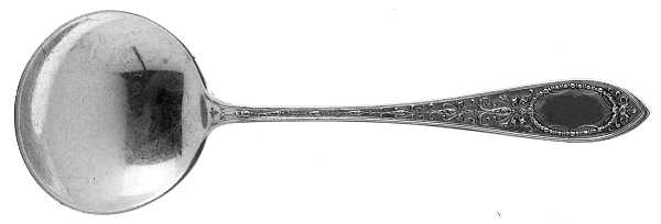 Adam (Sterling, 1907) Small Short Handle Chocolate Spoon