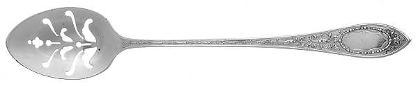 Adam (Sterling, 1907) Pierced Bowl Short Handle Olive Spoon