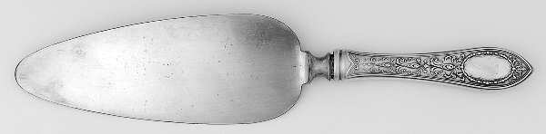 Adam (Sterling, 1907) Pie Server with Silverplate Blade