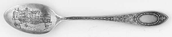 Adam (Sterling, 1907) Souvenir Spoon (Teaspoon)