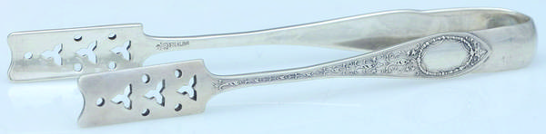 Adam (Sterling, 1907) Solid Individual Asparagus Tongs