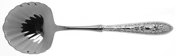 Poinsettia (Sterling) Casserole Spoon with Stainless Shell Bowl