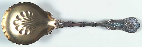 Imperial Queen (Sterling, 1893, Monograms) Preserve Spoon