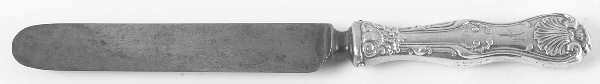 Imperial Queen (Sterling, 1893, Monograms) Blunt Hollow Knife with Bolster