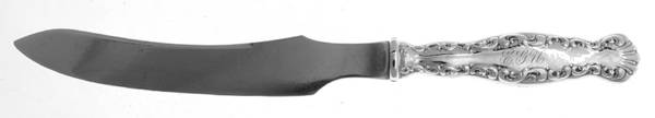 Louis XV (Sterling, 1891) Stainless Blade Game Carving Knife