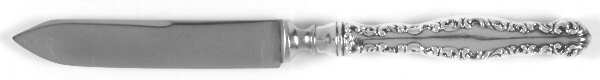 Louis XV (Sterling, 1891, Monograms) Fruit Knife Hollow Handle Silverplate BladeBolster