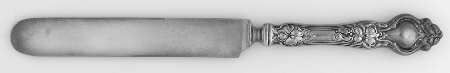 Violet (Sterling, 1904, No Monograms) Old French Hollow Knife with Bolster