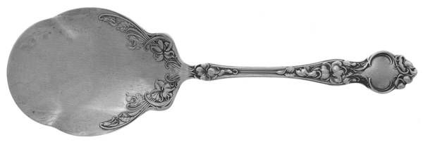 Violet (Sterling, 1904, Monograms) Solid Waffle Server