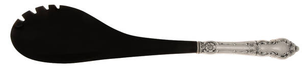 Meadow Rose (Sterling, 1907, No Monos) Salad Serving Spoon with Plastic Bowl