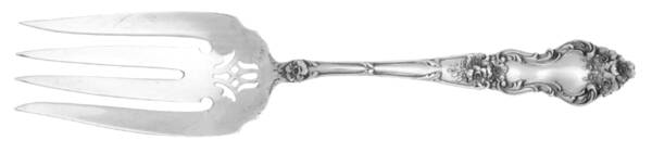 Meadow Rose (Sterling, 1907, No Monos) Fork-Cold Meat/Servg-Sm/Solid