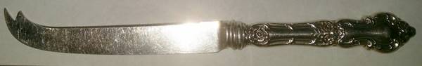Meadow Rose (Sterling, 1907, No Monos) Hollow Handle Serving Cheese Pick