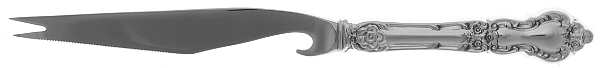 Meadow Rose (Sterling, 1907, No Monos) Hollow Handle Bar Knife