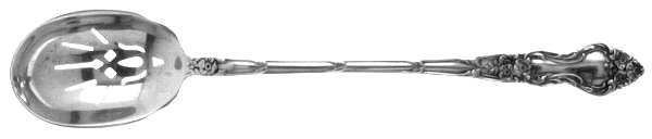 Meadow Rose (Sterling, 1907, No Monos) Relish Spoon