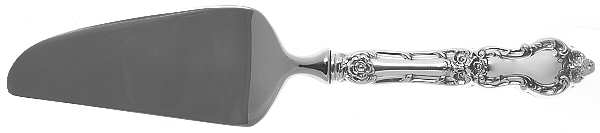 Meadow Rose (Sterling, 1907, No Monos) Cheese Knife with Stainless Blade