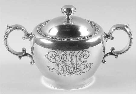 Louis XV (Sterling, 1891, Hollowware) Sugar Bowl & Lid