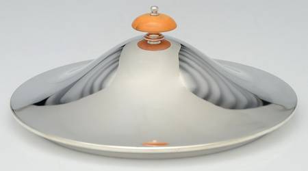 Exemplar (Sterling, S3, Hollowware) Round Covered Pedestal Vegetable Lid Only