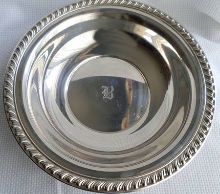 Halifax (Sterling, Hollowware) 11" Round Vegetable